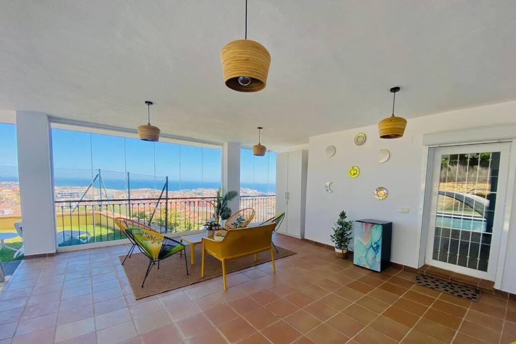 Mirador Panoramic Sea Views - Private Villa 米哈斯 外观 照片