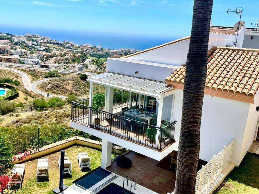 Mirador Panoramic Sea Views - Private Villa 米哈斯 外观 照片