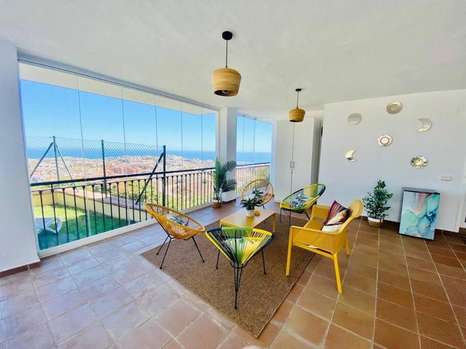Mirador Panoramic Sea Views - Private Villa 米哈斯 外观 照片