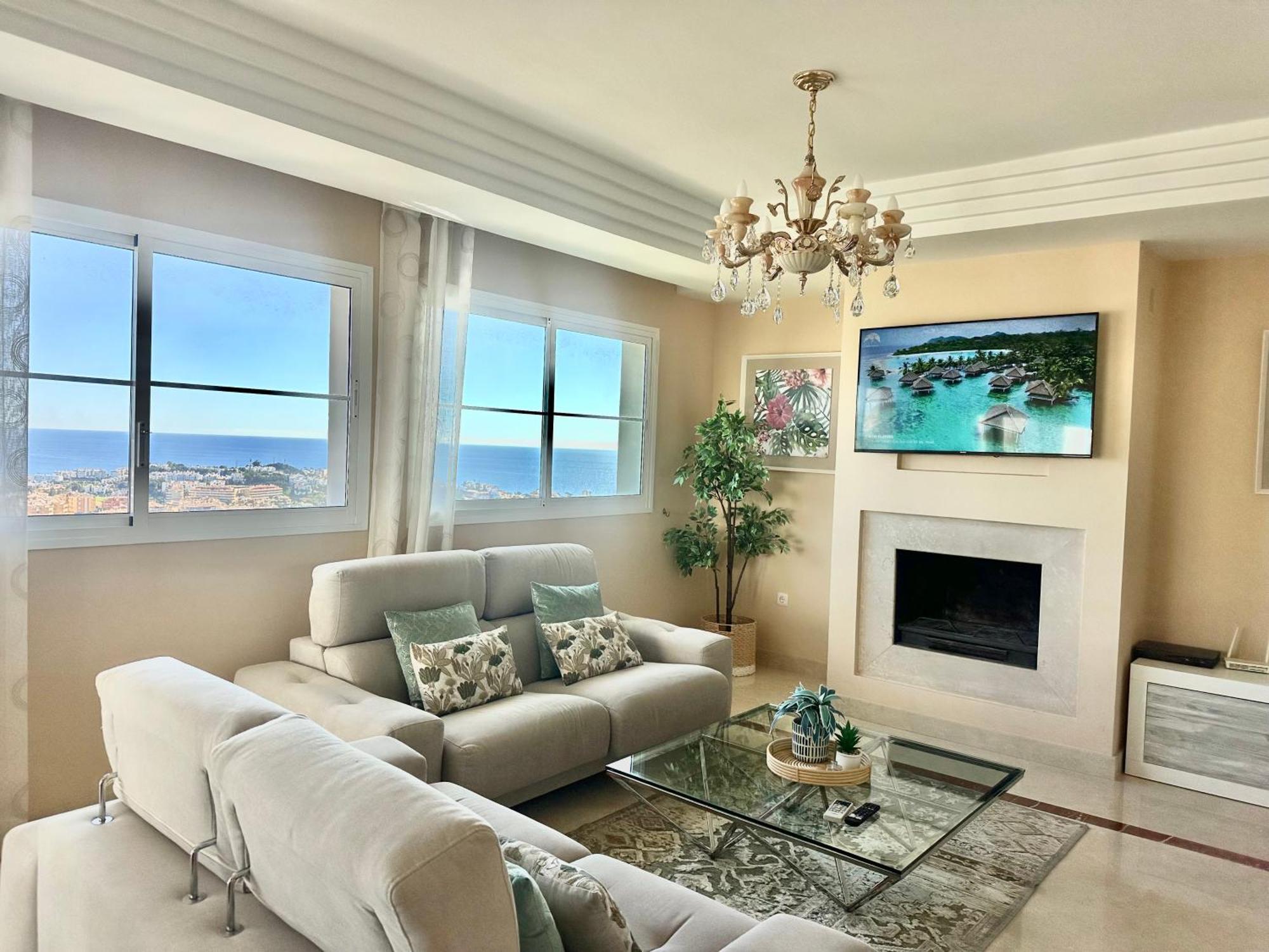 Mirador Panoramic Sea Views - Private Villa 米哈斯 外观 照片